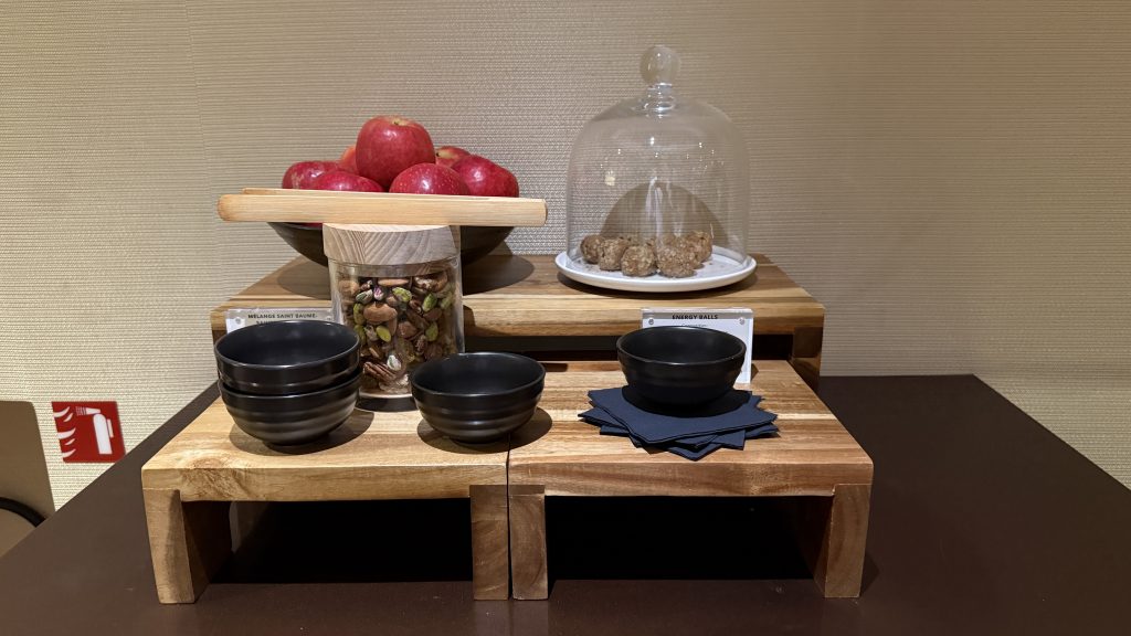 Mandarin Oriental Paris Fitness Snacks