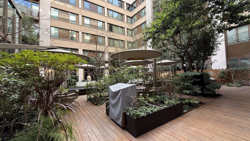 Mandarin Oriental Paris Innenhof