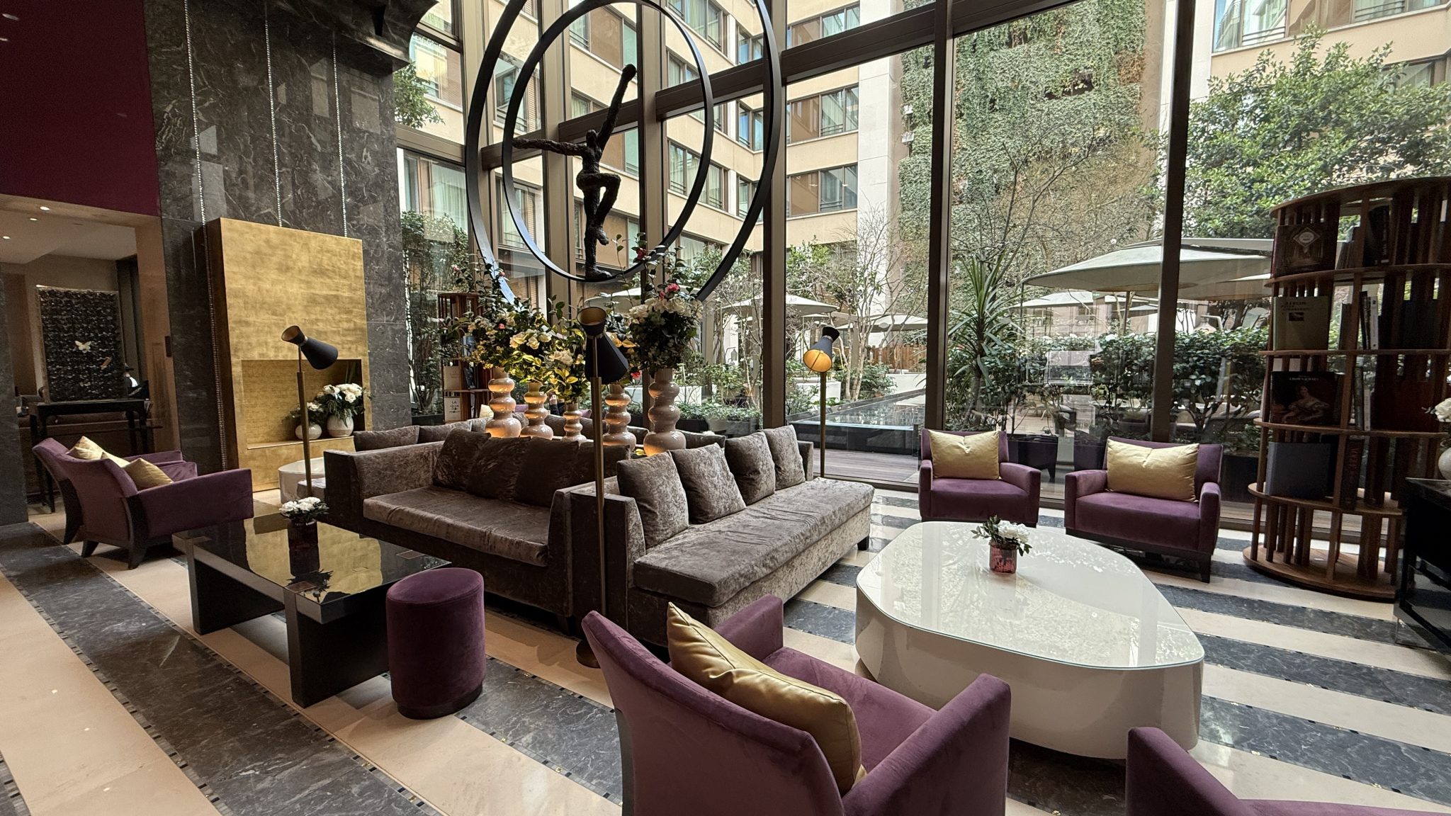 Mandarin Oriental Paris Lobby Am Tag