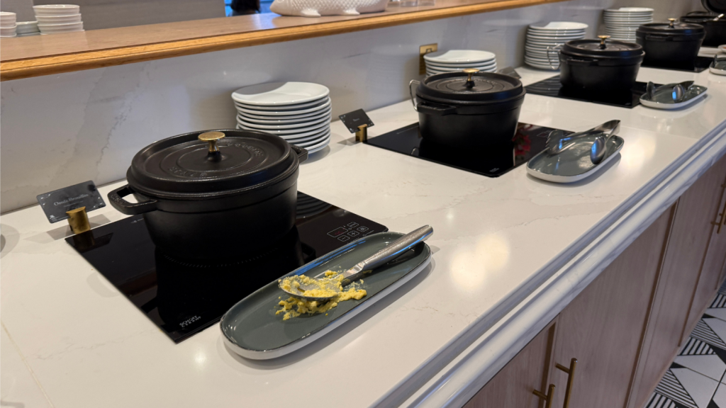 Marriott Paris Opera Ambassador Lounge Buffet Warm