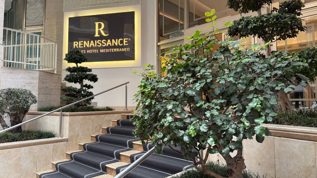 Renaissance Neapel Hotel Mediterraneo Eingang