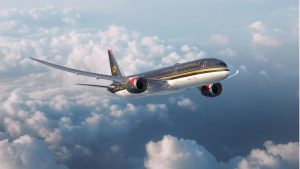 Royal Jordanian Business Class Boeing 787 9