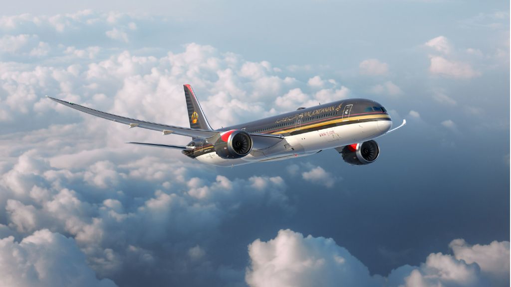 Royal Jordanian Business Class Boeing 787 9