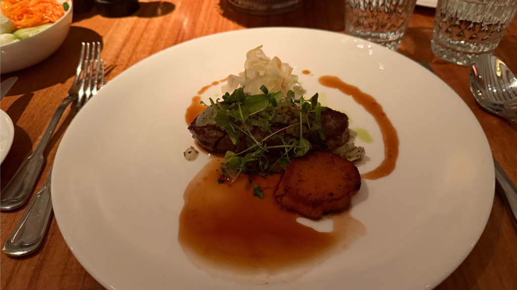 Schloss Elmau Dinner Rinderfilet