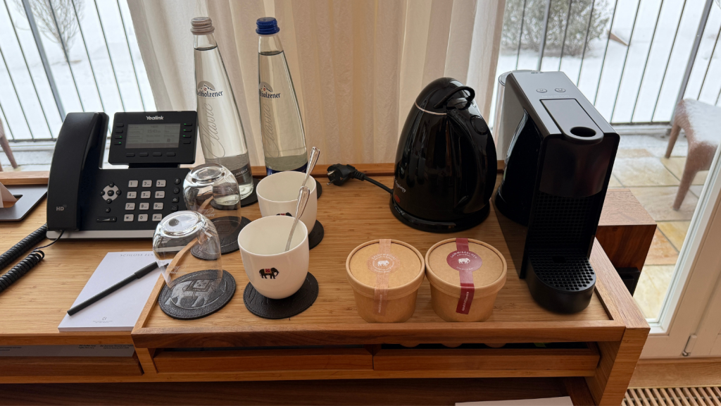 Schloss Elmau Junior Suite Snacks