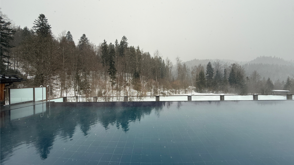 Schloss Elmau Spa Rooftop Pool