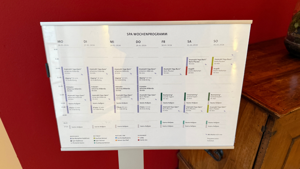 Schloss Elmau Wellness