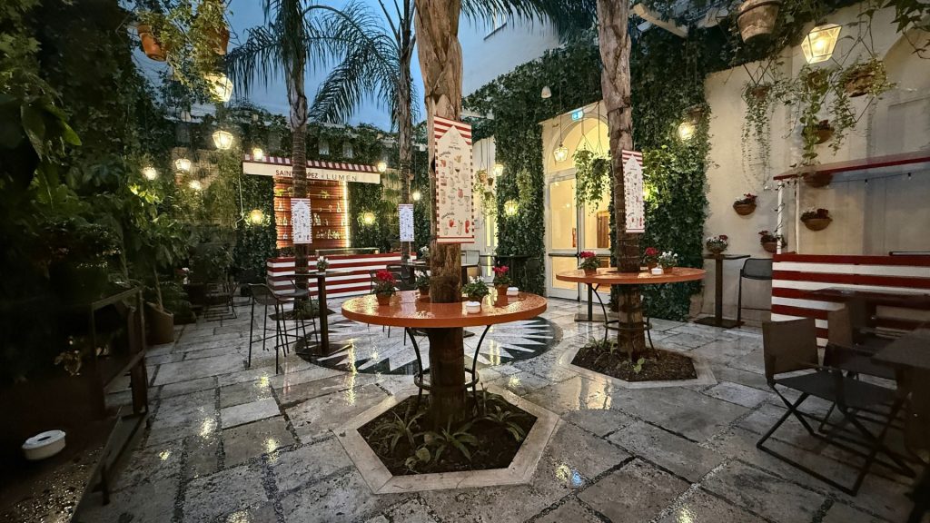 The St. Regis Rome Lumen Garden