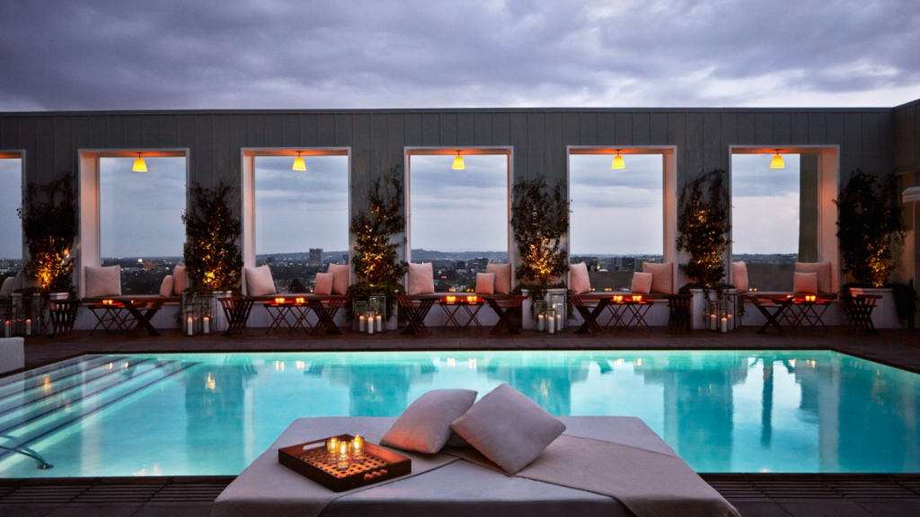 The Valorian Los Angeles Curio Collection White Rabbit Sky Lounge