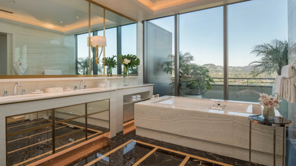 Waldorf Astoria Beverly Hills Zimmer Bad