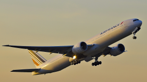 Air France Boeing 300er Flug Abflug