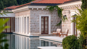 Aman Sveti Stefan Hotel Aussenpool