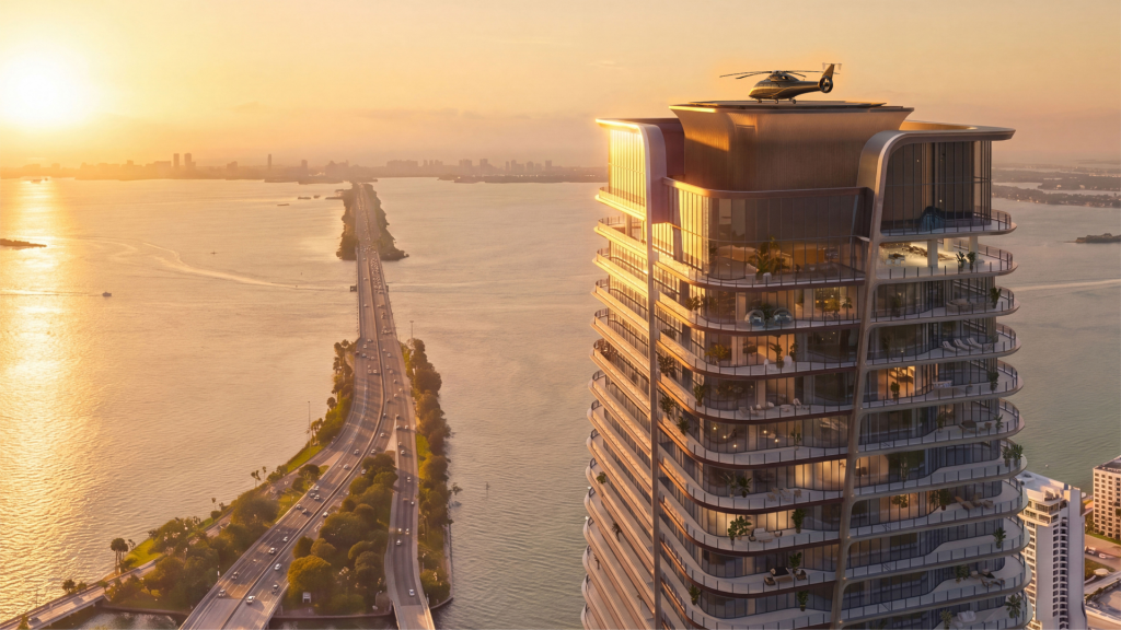 Anantara Miami Hotel Ansicht Landeplatz