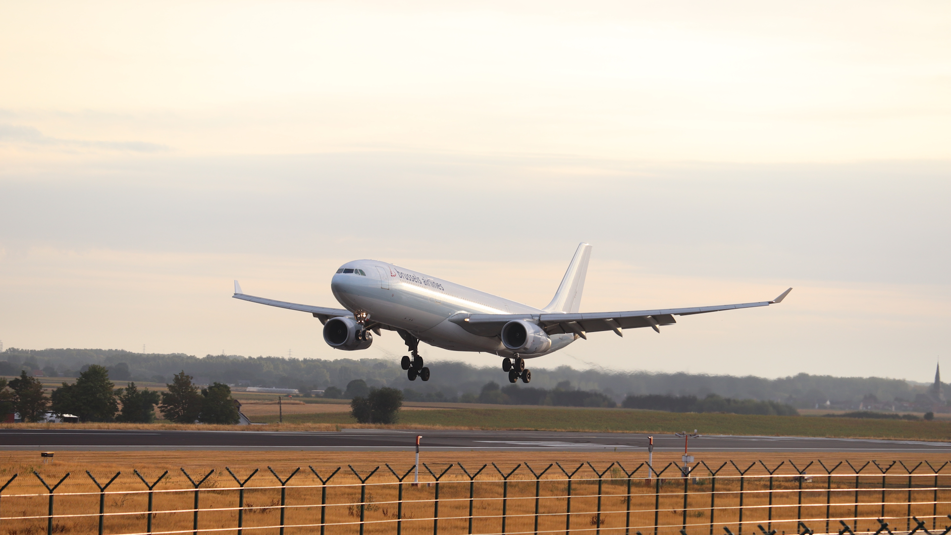 Brussels Airlines Abflug