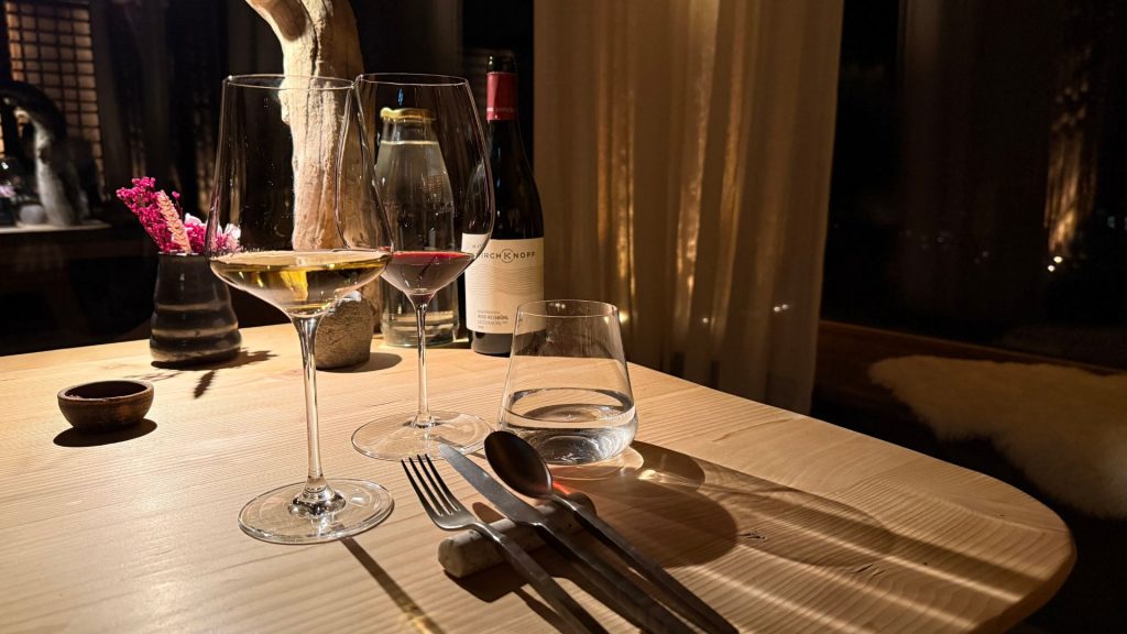 Eriro Alpine Hide Verschiedene Weine