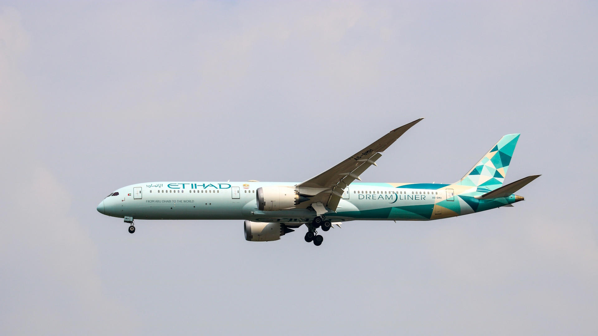 Etihad Airways Boeing 787 9 Dreamliner