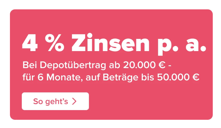 Screenshot Consorsbank Depot Depotwechsel Aktionszins Tagesgeld