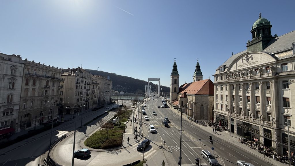 Matild Palace Budapest Blick Aus Der Suite