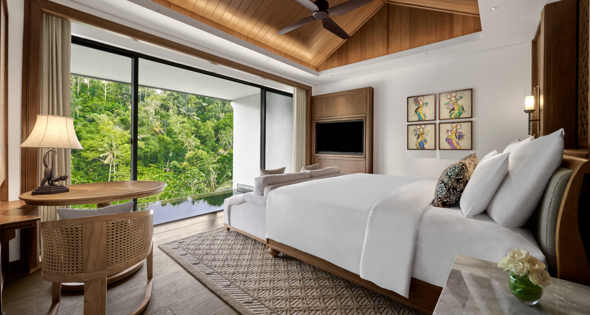 Resort im Grünen auf Bali