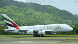 Emirates A380inmru