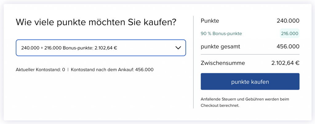 Hilton Honors Punkte Bonus 90 Prozent