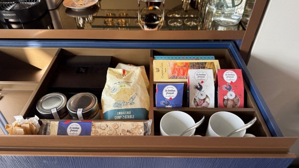 Mandarin Oriental Lutetia Paris Minibar Snacks