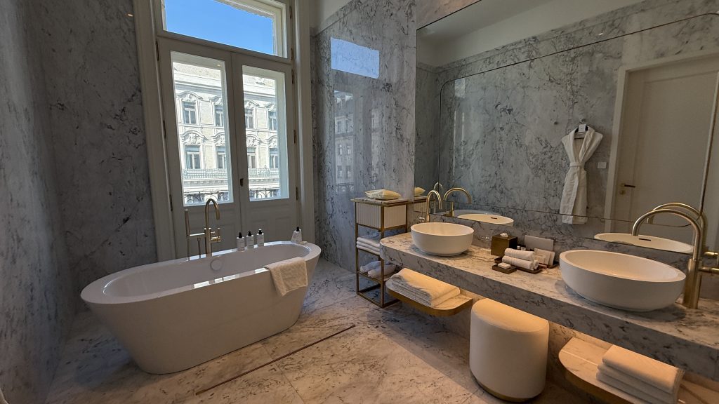Matild Palace Budapest Badezimmer