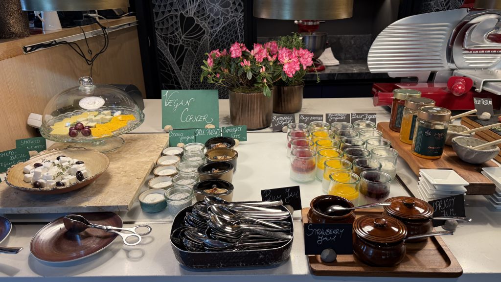 Matild Palace Budapest Buffet Vegan