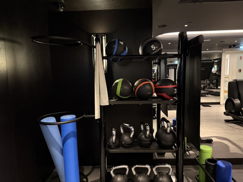 Matild Palace Budapest Fitness Kettlebells