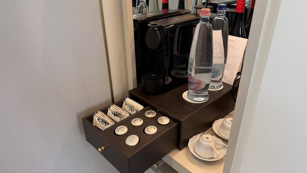 Matild Palace Budapest Kaffeemaschine