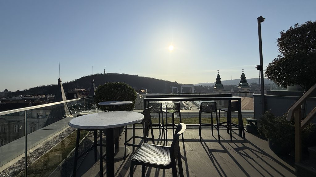 Matild Palace Budapest Rooftop Mit Ausblick