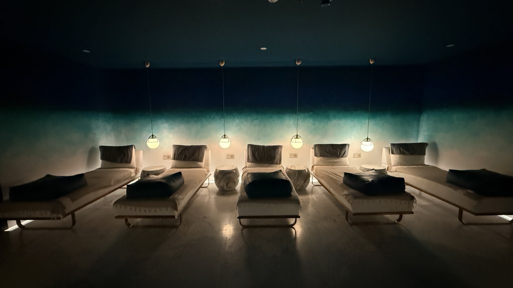 Matild Palace Budapest Spa Ruheraum Weitwinkeln