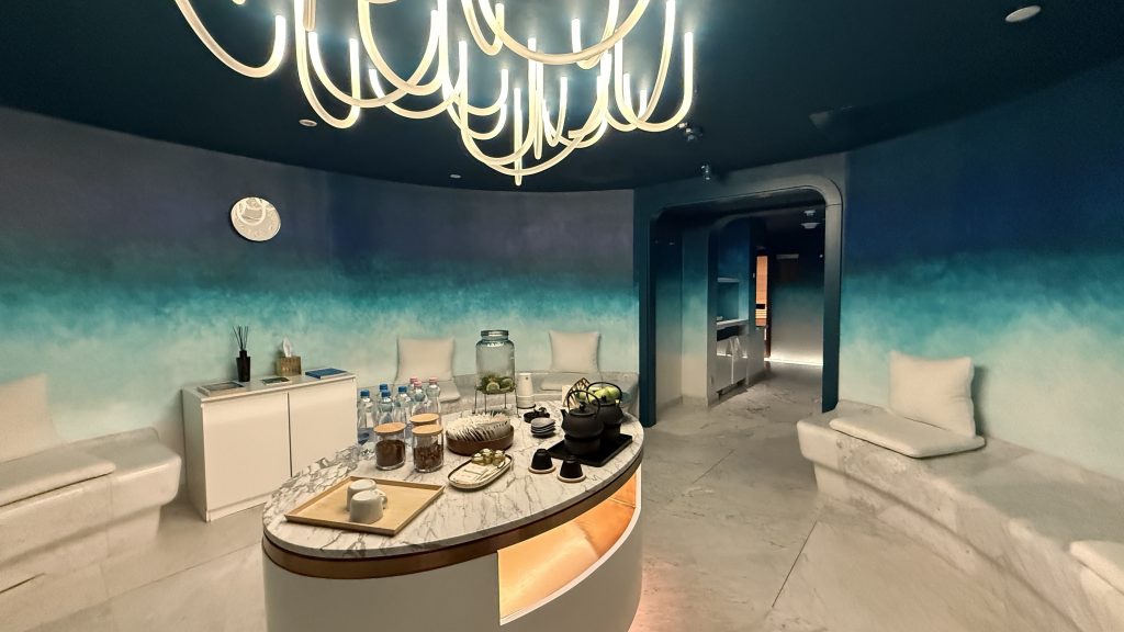 Matild Palace Budapest Spa Sitzbereich