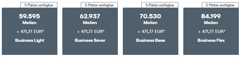 Miles More Award Flight BER BKK Business Class Lufthansa Beispiel Neue Tarife Ab Ende Mai 2026