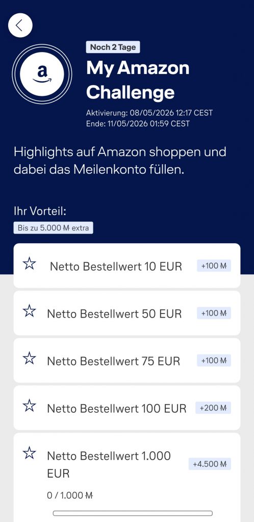 My Amazon Challenge Mai 2026