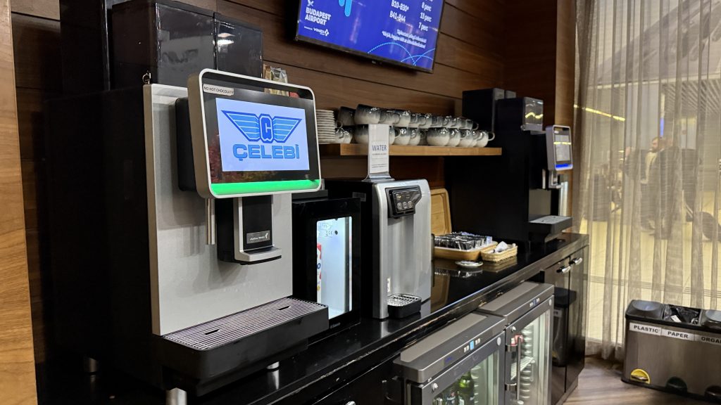 Platinum Lounge Budapest Kaffeemaschine