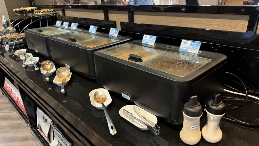 Platinum Lounge Budapest Warmes Buffet