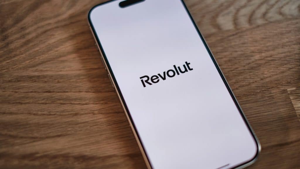 Revolut App Ladebildschirm