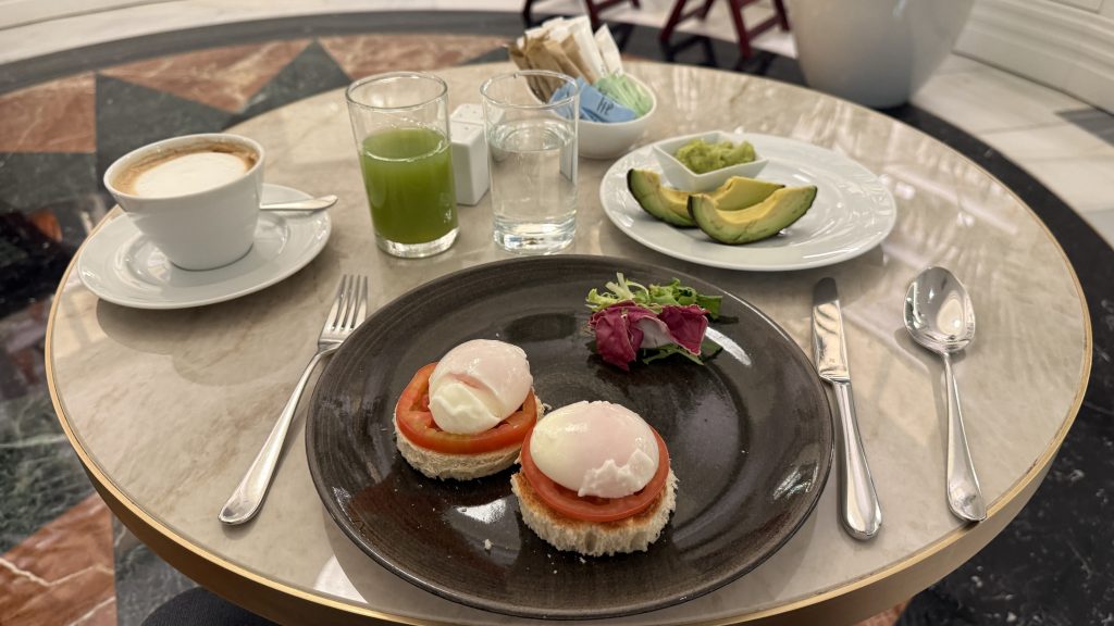 The Palace Madrid Eier Toast