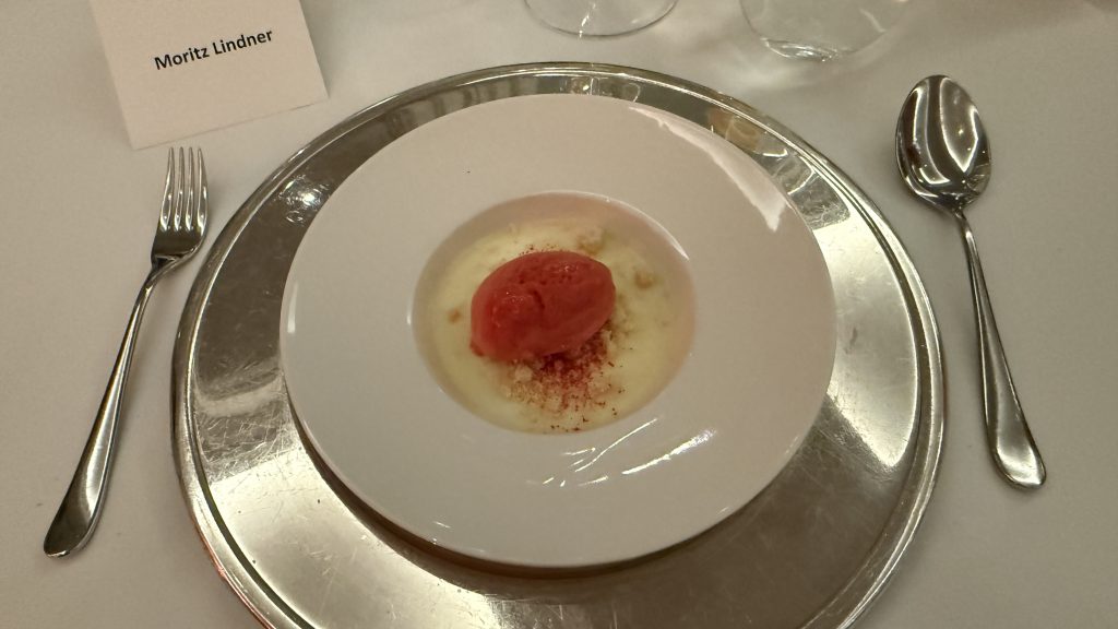 The Palace Madrid Abendessen Dessert