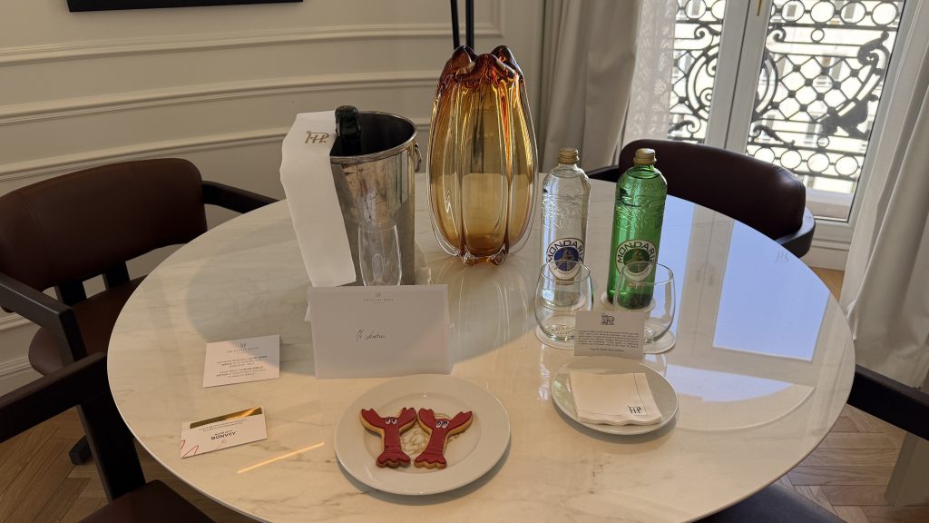 The Palace Madrid Willkommensgeschenk