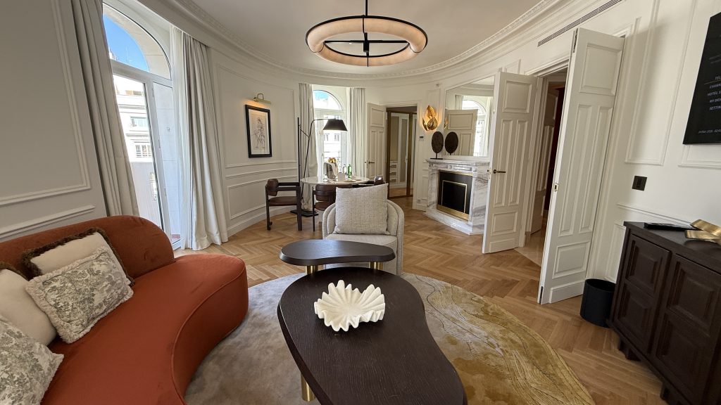 The Palace Madrid Wohnzimmer
