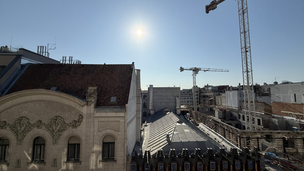 W Budapest Ausblick