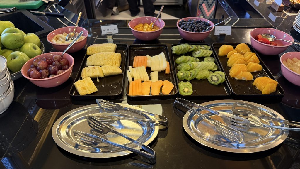 W Budapest Frühstücksbuffet Obst