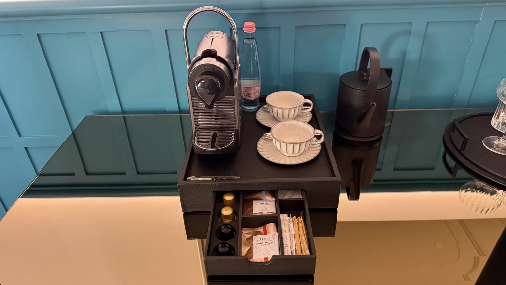 W Budapest Kaffeemaschine