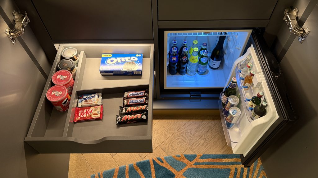 W Budapest Minibar