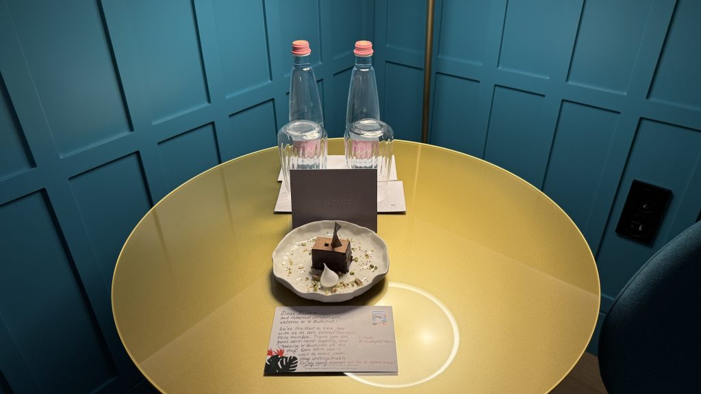 W Budapest Willkommensgeschenk