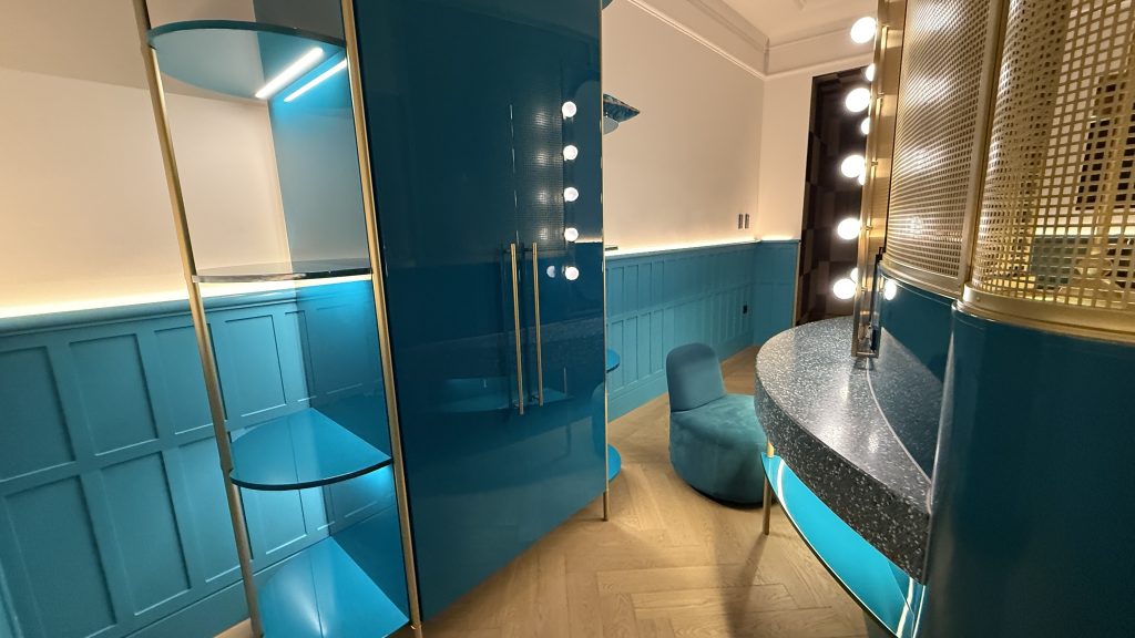 W Budapest Wohnzimmer