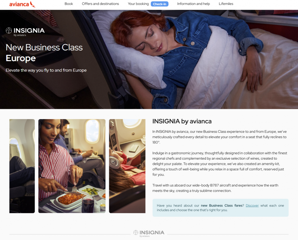 Avianca Business Class Insignia by Avianca
