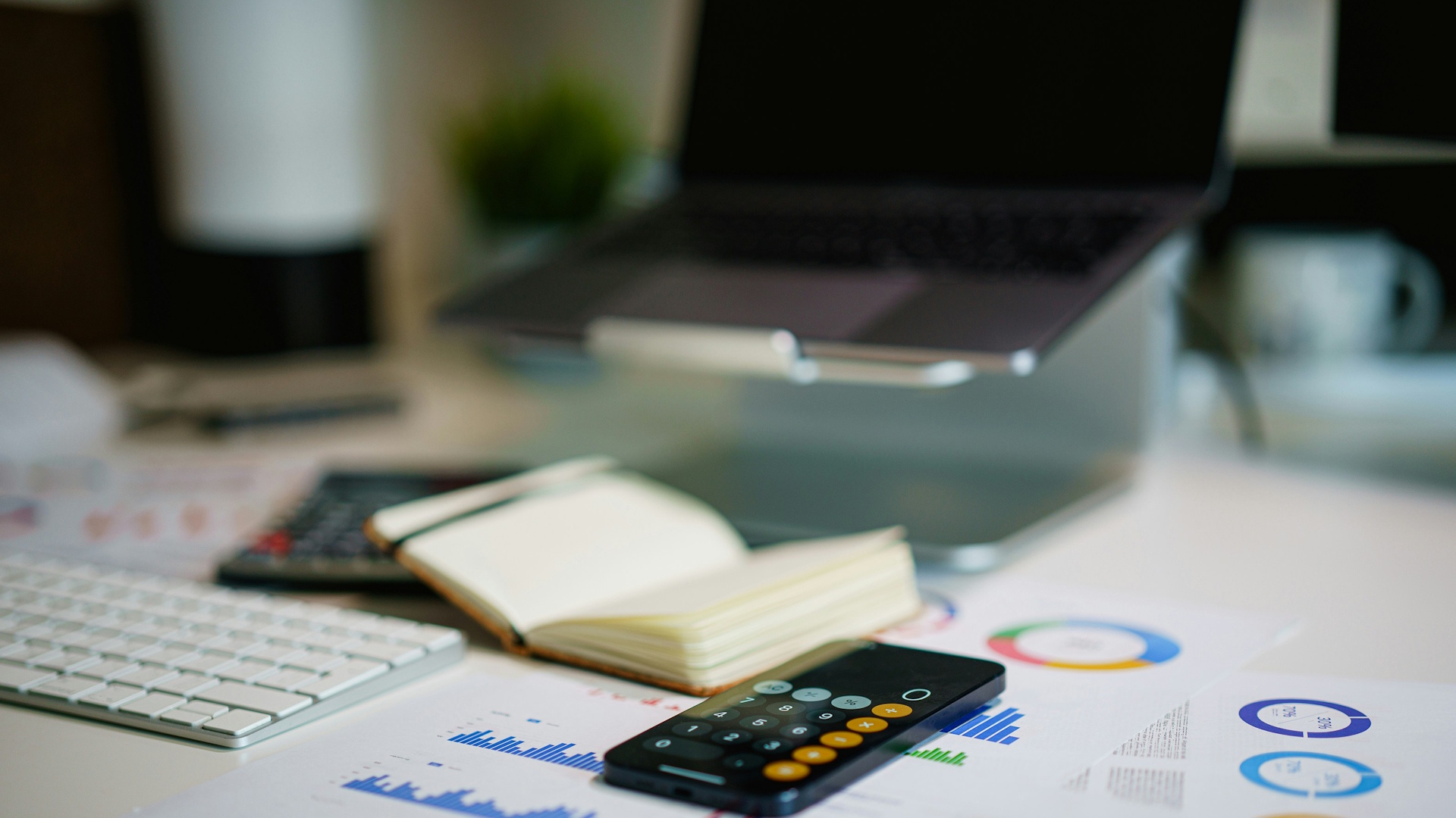 Geschaeftskonto Business Schreibtisch Buero